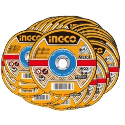 100 x Discos de Corte  Metal Inox 115mm en Caja Ingco
