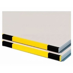 Placa de Yeso para Paredes Interiores y Cielorraso de 12,5mm 