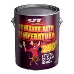 Esmalte Alta Temperatura 250º Calefactor Estufa - 1 Lt.