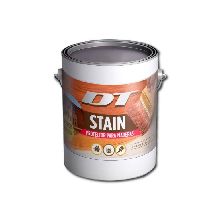 Protector De Madera  - Dt Stain - 3.6 Lt  Ext Int Colores