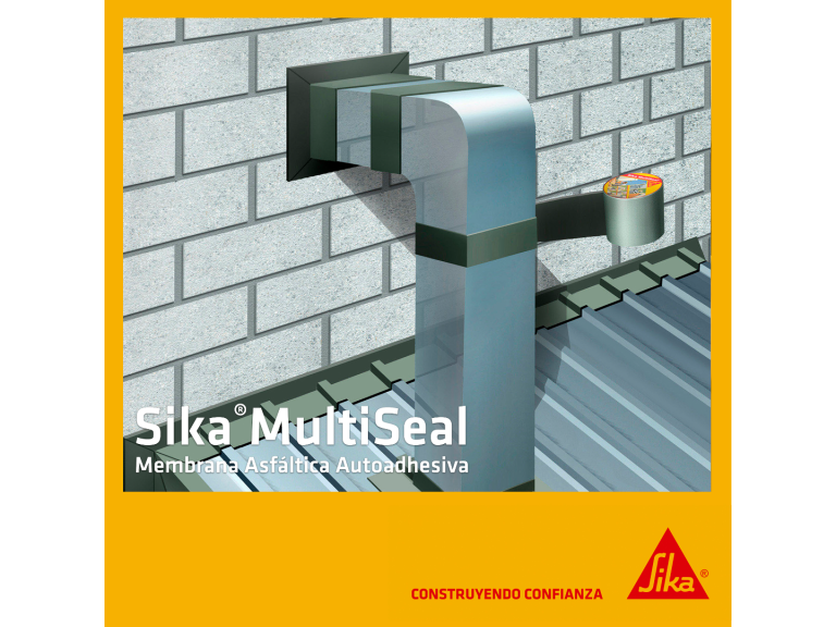 Sella y repara tu techo con MultiSeal de Sika - Membrana Asfltica Autoadhesiva 