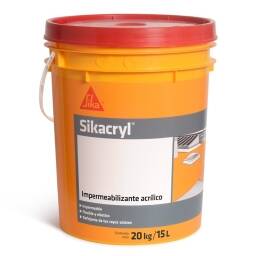 Sikacryl Membrana Liquida Sika 20 kilos Colores