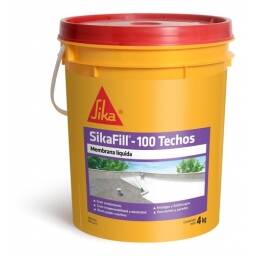 Membrana Líquida Sika Sikafill - 100 Techos 4kg